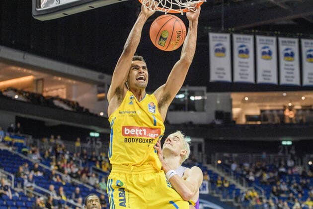 Oscar da Silva ALBA, 24 10 2021, BBL, Alba Berlin vs BG Goettingen, at Mercedes Benz Arena, GER, Berlin, 24 10 21, BBL, Alba vs BG Goettingen, Berlin Copyright: xUwexKoch Eibner-Pressefotox EP_UKH