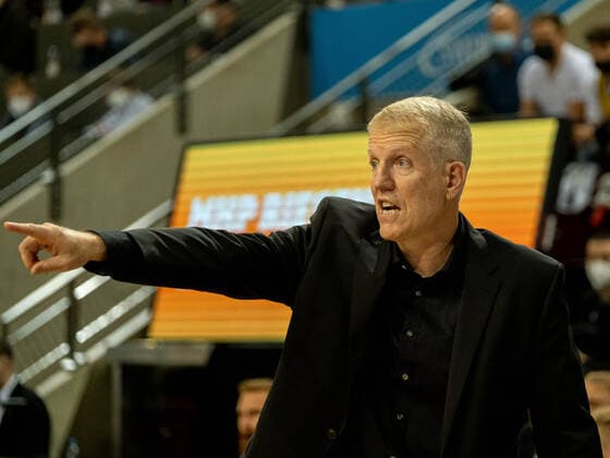 John Patrick MHP Riesen Ludwigsburg, Headcoach , MHP Riesen Ludwigsburg Telekom Baskets Bonn , Basketball, Bundesliga, 5 Spieltag, Spielzeit 2021 2022, 24 10 2021, MHP Riesen Ludwigsburg Telekom Baskets Bonn , Basketball, Bundesliga, 5 Spieltag, Spielzeit 2021 2022, 24 10 2021 Ludwigsburg Copyright: xAntonioxChiok Eibner-Pressefotox EP_ACK