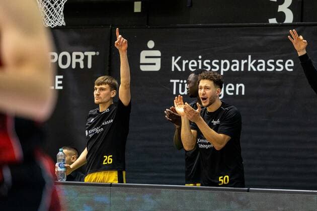 Till Joenke Tigers Tuebingen, 26 4Joanic Gruetner Bacoul TIgers Tuebingen, 50 ¨¨¨Tigers Tuebingen vs Bayer Giants Leverkusen, 2 Basketball, Bundesliga, Pro A, Barmer 2 Basketball, Matchday 6, Season 2021 2022, 24 10 2021, ¨¨ Tigers Tuebingen Bayer Giants Leverkusen, Basketball, 2 Bundesliga, Barmer 2 Basketball, Matchday 6, Season 2020 2021, 24 10 2021 Rottenburg am Neckar. Copyright: xNinaxSander xEibnerxPressefotoxIx EP_NSR