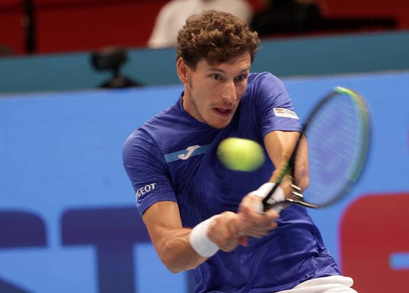 TENNIS - ATP, Tennis Herren Erste Bank Open VIENNA,AUSTRIA,25.OCT.21 - TENNIS - ATP World Tour, Erste Bank Open. Image shows Pablo Carreno Busta (ESP).  GEPAxpictures xWalterxLuger
