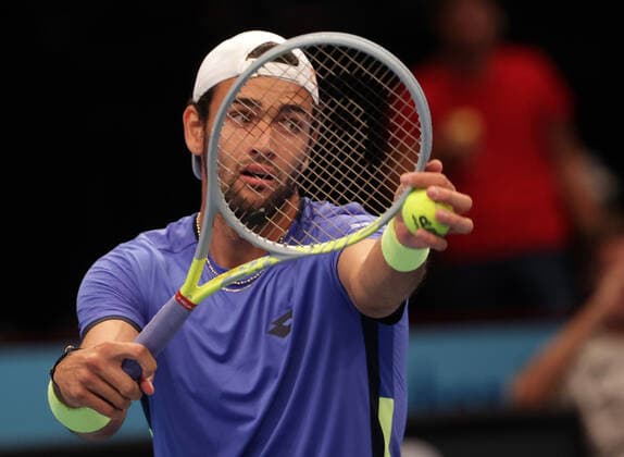 TENNIS - ATP, Tennis Herren Erste Bank Open VIENNA,AUSTRIA,25.OCT.21 - TENNIS - ATP World Tour, Erste Bank Open. Image shows Matteo Berrettini (ITA).  GEPAxpictures xWalterxLuger