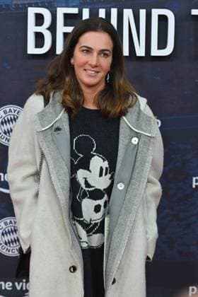 Lisa Mueller wife of Thomas MUELLER MÜLLER,Bayern Muenchen , private,civil,single image,cropped single image,half figure,half figure premiere party for the Amazon original documentary FC BAYERN Ð BEHIND THE LEGENDon 25 10 2021 at the Arri cinema in Munich red carpet
