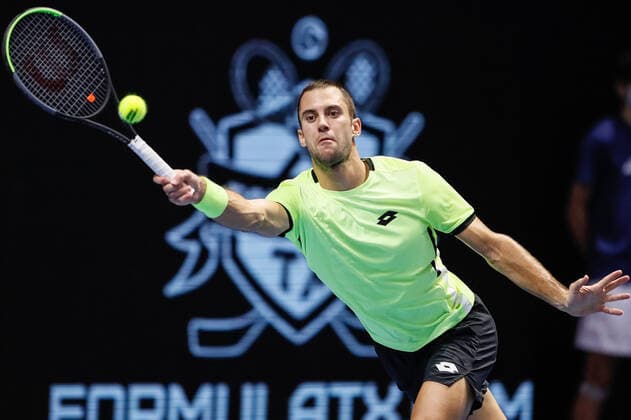 Tennis, ATP Tournament in St. Petersburg