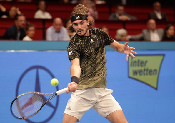 TENNIS - ATP, Tennis Herren Erste Bank Open VIENNA,AUSTRIA,26.OCT.21 - TENNIS - ATP World Tour, Erste Bank Open. Image shows Stefanos Tsitsipas (GRE).  GEPAxpictures xWalterxLuger