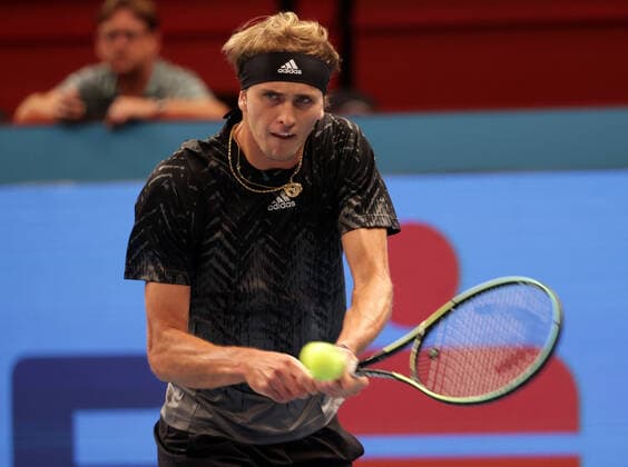 TENNIS - ATP, Tennis Herren Erste Bank Open VIENNA,AUSTRIA,26.OCT.21 - TENNIS - ATP World Tour, Erste Bank Open. Image shows Alexander Zverev (GER).  GEPAxpictures xWalterxLuger