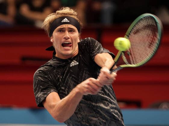 Sport Bilder des Tages TENNIS - ATP, Tennis Herren Erste Bank Open VIENNA,AUSTRIA,26.OCT.21 - TENNIS - ATP World Tour, Erste Bank Open. Image shows Alexander Zverev (GER).  GEPAxpictures xWalterxLuger