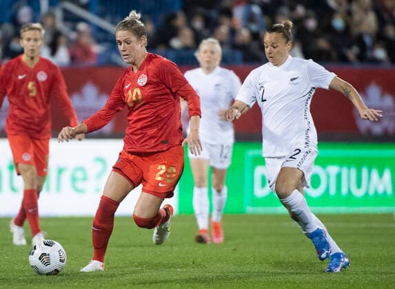Football, Women, Canada - New Zealand