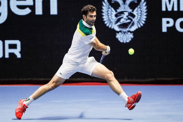 Tennis, ATP Tournament in St. Petersburg
