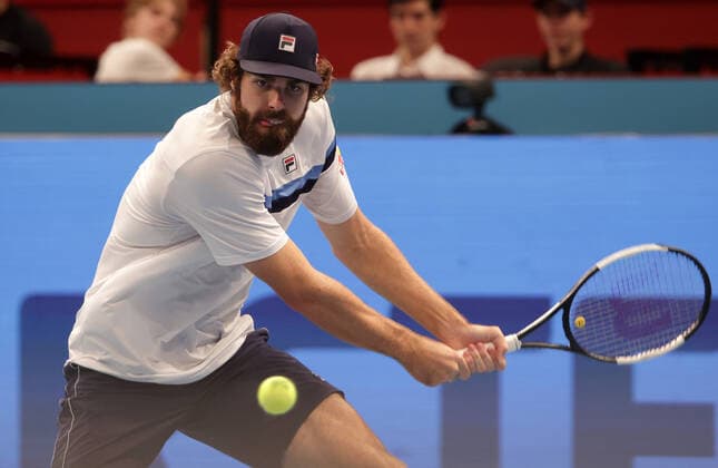 TENNIS - ATP, Tennis Herren Erste Bank Open VIENNA,AUSTRIA,27.OCT.21 - TENNIS - ATP World Tour, Erste Bank Open. Image shows Reilly Opelka (USA).  GEPAxpictures xWalterxLuger