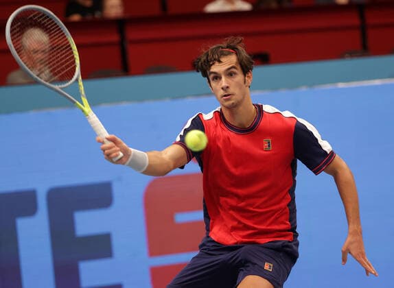 TENNIS - ATP, Tennis Herren Erste Bank Open VIENNA,AUSTRIA,27.OCT.21 - TENNIS - ATP World Tour, Erste Bank Open. Image shows Lorenzo Musetti (ITA).  GEPAxpictures xWalterxLuger