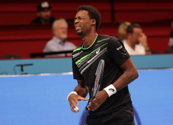 TENNIS - ATP, Tennis Herren Erste Bank Open VIENNA,AUSTRIA,27.OCT.21 - TENNIS - ATP World Tour, Erste Bank Open. Image shows Gael Monfils (FRA).  GEPAxpictures xWalterxLuger