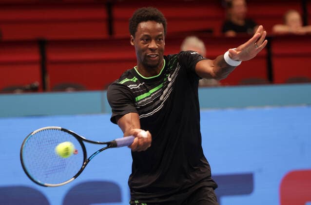 TENNIS - ATP, Tennis Herren Erste Bank Open VIENNA,AUSTRIA,27.OCT.21 - TENNIS - ATP World Tour, Erste Bank Open. Image shows Gael Monfils (FRA).  GEPAxpictures xWalterxLuger