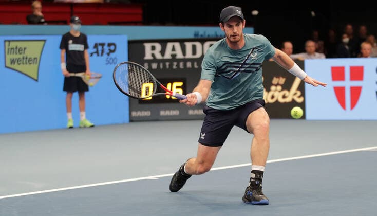 TENNIS - ATP, Tennis Herren Erste Bank Open VIENNA,AUSTRIA,27.OCT.21 - TENNIS - ATP World Tour, Erste Bank Open. Image shows Andy Murray (GBR).  GEPAxpictures xWalterxLuger