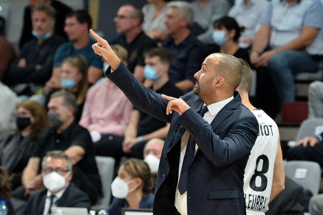TJ Parker (asvel) BASKETBALL : LDLC ASVEL vs CSKA Moscou - Euroleague - 27 10 2021 FredericChambert Panoramic 