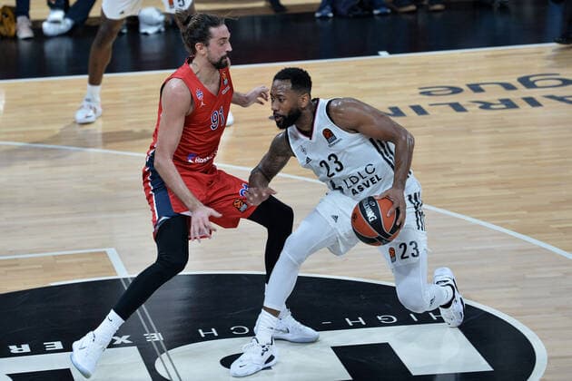 Basketball, Euroleague, ASVEL Villeurbanne Lyon - ZSKA Moscow