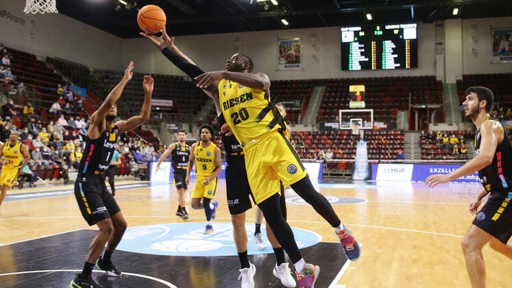 Ludwigsburg , Basketball Champions League MHP Riesen Ludwigsburg vs Lenovo Tenerife , Rawle Alkins Giants