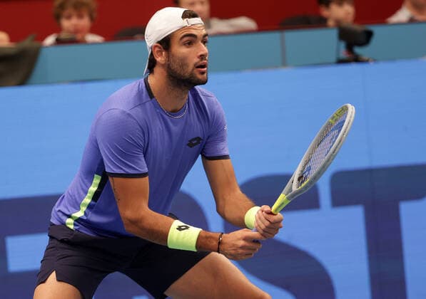 TENNIS - ATP, Tennis Herren Erste Bank Open VIENNA,AUSTRIA,27.OCT.21 - TENNIS - ATP World Tour, Erste Bank Open. Image shows Matteo Berrettini (ITA).  GEPAxpictures xWalterxLuger