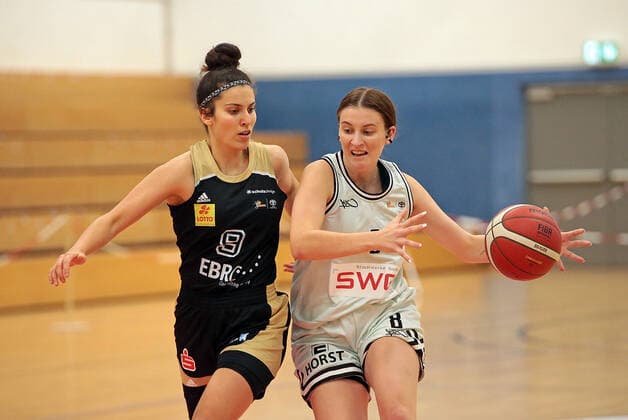 Basketball, DBBL Cup, Bender Baskets Grünberg - TK Hannover Luchse