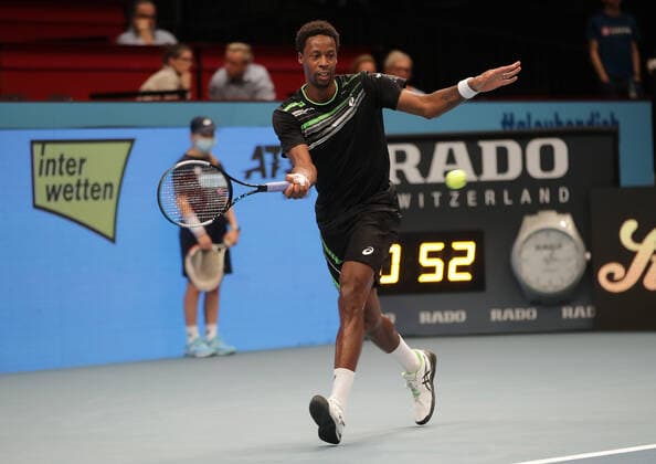 TENNIS - ATP, Tennis Herren Erste Bank Open VIENNA,AUSTRIA,28.OCT.21 - TENNIS - ATP World Tour, Erste Bank Open. Image shows Gael Monfils (FRA).  GEPAxpictures xWalterxLuger