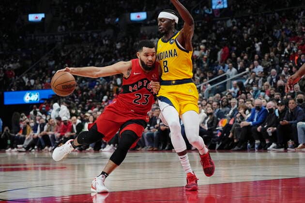 Basketball, NBA, Toronto Raptors - Indiana Pacers