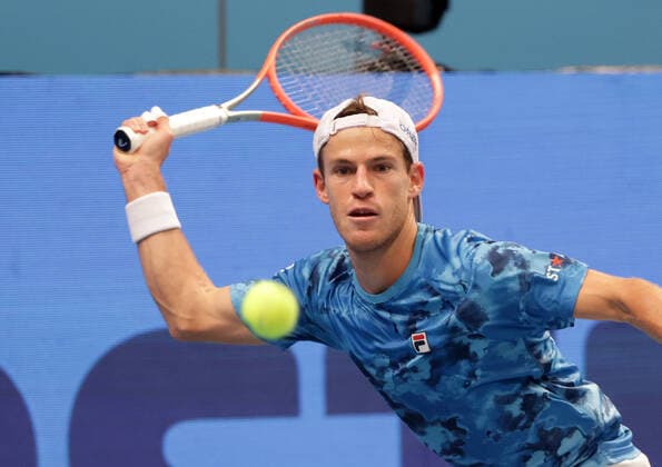TENNIS - ATP, Tennis Herren Erste Bank Open VIENNA,AUSTRIA,28.OCT.21 - TENNIS - ATP World Tour, Erste Bank Open. Image shows Diego Schwartzman (ARG).  GEPAxpictures xWalterxLuger