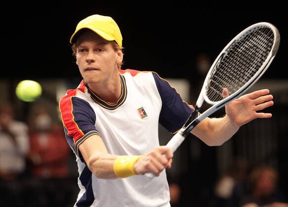 TENNIS - ATP, Tennis Herren Erste Bank Open VIENNA,AUSTRIA,28.OCT.21 - TENNIS - ATP World Tour, Erste Bank Open. Image shows Jannik Sinner (ITA).  GEPAxpictures xWalterxLuger