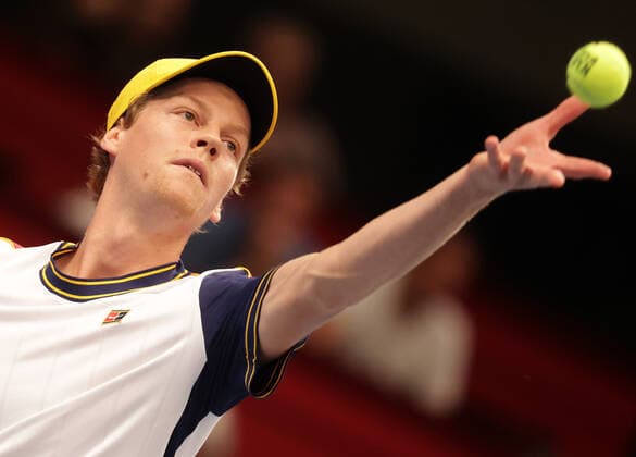 TENNIS - ATP, Tennis Herren Erste Bank Open VIENNA,AUSTRIA,28.OCT.21 - TENNIS - ATP World Tour, Erste Bank Open. Image shows Jannik Sinner (ITA).  GEPAxpictures xWalterxLuger