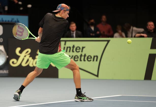TENNIS - ATP, Tennis Herren Erste Bank Open VIENNA,AUSTRIA,28.OCT.21 - TENNIS - ATP World Tour, Erste Bank Open. Image shows Alex de Minaur (AUS).  GEPAxpictures xWalterxLuger