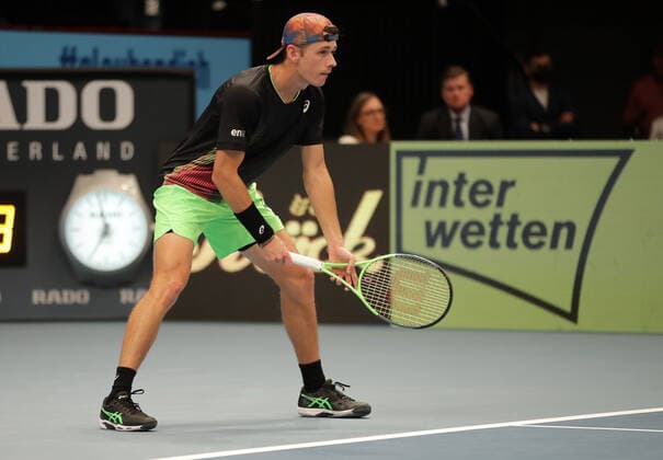 TENNIS - ATP, Tennis Herren Erste Bank Open VIENNA,AUSTRIA,28.OCT.21 - TENNIS - ATP World Tour, Erste Bank Open. Image shows Alex de Minaur (AUS).  GEPAxpictures xWalterxLuger