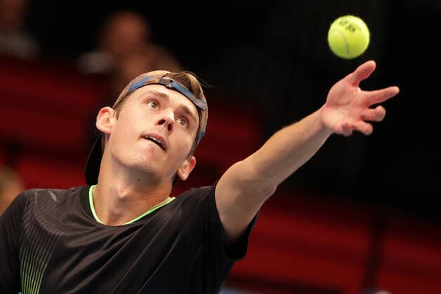 TENNIS - ATP, Tennis Herren Erste Bank Open VIENNA,AUSTRIA,28.OCT.21 - TENNIS - ATP World Tour, Erste Bank Open. Image shows Alex de Minaur (AUS).  GEPAxpictures xWalterxLuger