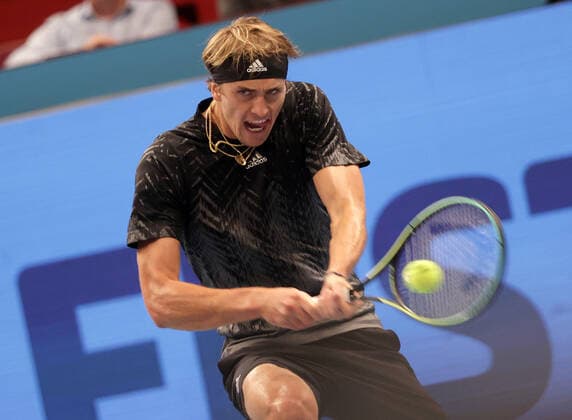 Sport Bilder des Tages TENNIS - ATP, Tennis Herren Erste Bank Open VIENNA,AUSTRIA,28.OCT.21 - TENNIS - ATP World Tour, Erste Bank Open. Image shows Alexander Zverev (GER).  GEPAxpictures xWalterxLuger