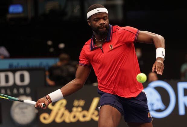 TENNIS - ATP, Tennis Herren Erste Bank Open VIENNA,AUSTRIA,28.OCT.21 - TENNIS - ATP World Tour, Erste Bank Open. Image shows Frances Tiafoe (USA).  GEPAxpictures xWalterxLuger