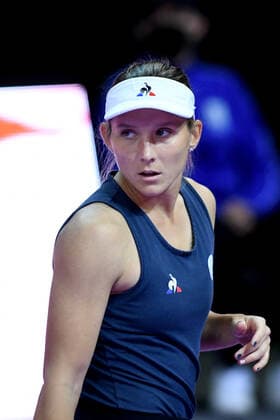 WTA, Tennis Damen 250 Tennis: Transylvania Open 25-31 October 2021 Held In BT Arena, Cluj-Napoca, Romania Portrait of Varvara Gracheva at the beginning her match against Simona Halep on day six of Transylvania Open: WTA 250 Tournament held in BT Arena, Cluj - Napoca - 28 October 2021 Cluj-Napoca Romania  Copyright: xFlaviuxBuboix buboi-notitle211028_npi2a