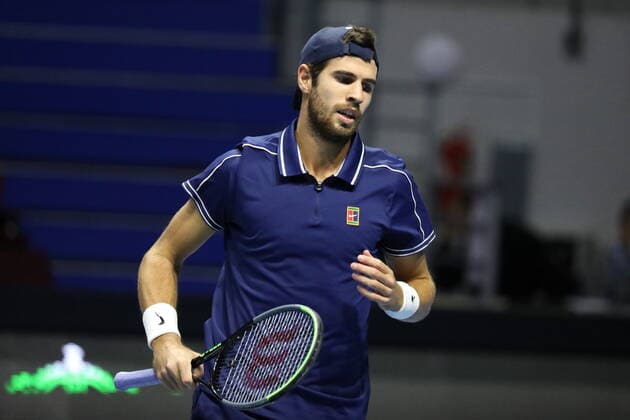 Tennis, ATP Tournament in St. Petersburg