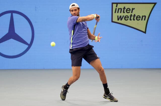 TENNIS - ATP, Tennis Herren Erste Bank Open VIENNA,AUSTRIA,29.OCT.21 - TENNIS - ATP World Tour, Erste Bank Open. Image shows Matteo Berrettini (ITA).  GEPAxpictures xWalterxLuger