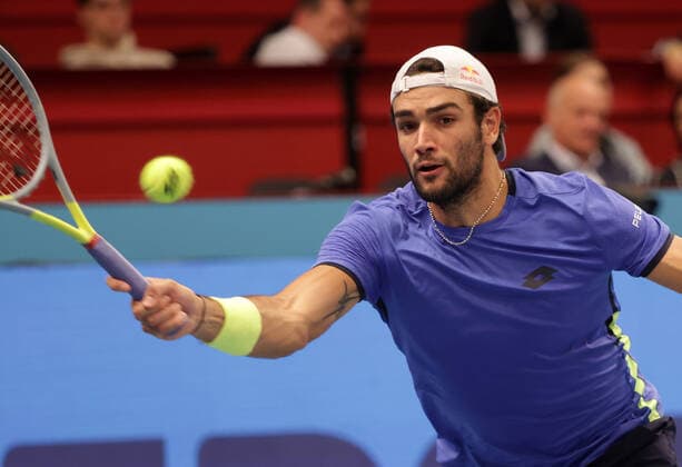 TENNIS - ATP, Tennis Herren Erste Bank Open VIENNA,AUSTRIA,29.OCT.21 - TENNIS - ATP World Tour, Erste Bank Open. Image shows Matteo Berrettini (ITA).  GEPAxpictures xWalterxLuger