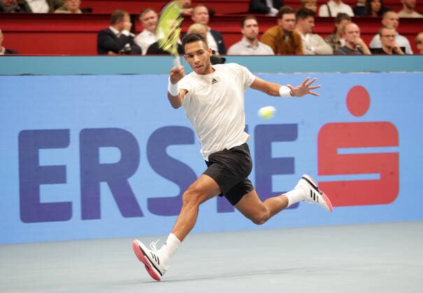 TENNIS - ATP, Tennis Herren Erste Bank Open VIENNA,AUSTRIA,29.OCT.21 - TENNIS - ATP World Tour, Erste Bank Open. Image shows Felix Auger-Aliassime (CAN).  GEPAxpictures xWalterxLuger