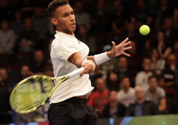 TENNIS - ATP, Tennis Herren Erste Bank Open VIENNA,AUSTRIA,29.OCT.21 - TENNIS - ATP World Tour, Erste Bank Open. Image shows Felix Auger-Aliassime (CAN).  GEPAxpictures xWalterxLuger