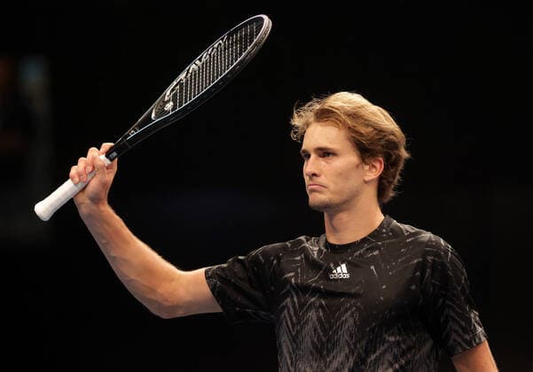 TENNIS - ATP, Tennis Herren Erste Bank Open VIENNA,AUSTRIA,29.OCT.21 - TENNIS - ATP World Tour, Erste Bank Open. Image shows the rejoicing of Alexander Zverev (GER).  GEPAxpictures xWalterxLuger