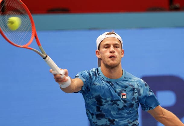 TENNIS - ATP, Tennis Herren Erste Bank Open VIENNA,AUSTRIA,29.OCT.21 - TENNIS - ATP World Tour, Erste Bank Open. Image shows Diego Schwartzman (ARG).  GEPAxpictures xWalterxLuger