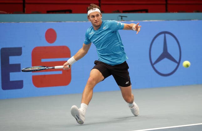 TENNIS - ATP, Tennis Herren Erste Bank Open VIENNA,AUSTRIA,29.OCT.21 - TENNIS - ATP World Tour, Erste Bank Open. Image shows Casper Ruud (NOR).  GEPAxpictures xWalterxLuger