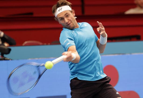 TENNIS - ATP, Tennis Herren Erste Bank Open VIENNA,AUSTRIA,29.OCT.21 - TENNIS - ATP World Tour, Erste Bank Open. Image shows Casper Ruud (NOR).  GEPAxpictures xWalterxLuger