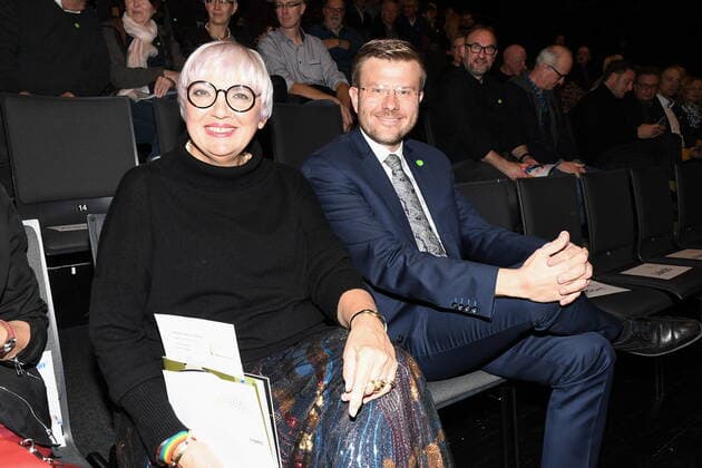 Claudia Roth Marcus König, Nurembergs Mayor Football Gala German Football Culture Award 2021 Nuremberg Copyright: xZichyx Eibner-Pressefotox EP_rzy