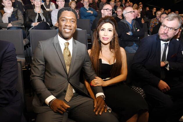 Clarence Seedorf Mrs Sophia Football Gala German Football Culture Award 2021 Nuremberg Copyright: xZichyx Eibner-Pressefotox EP_rzy