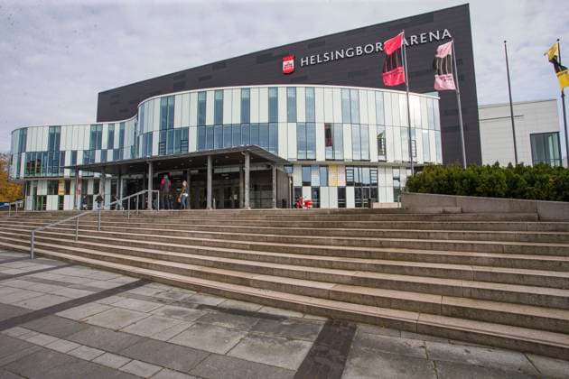 211030 Helsingborgs Arena before the handball match in the ladies Allsvenska between OV Helsingborg and Tyresö on 30 October 2021 in Helsingborg,  Copyright: MATSxJAVERUD BB211030BB235
