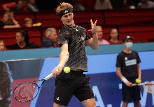 TENNIS - ATP, Tennis Herren Erste Bank Open VIENNA,AUSTRIA,30.OCT.21 - TENNIS - ATP World Tour, Erste Bank Open. Image shows Alexander Zverev (GER).  GEPAxpictures xWalterxLuger