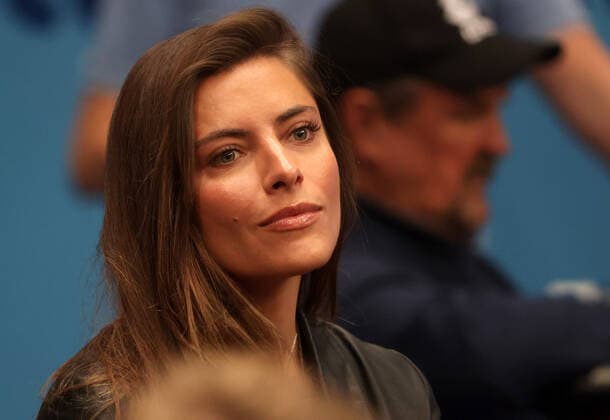TENNIS - ATP, Tennis Herren Erste Bank Open VIENNA,AUSTRIA,30.OCT.21 - TENNIS - ATP World Tour, Erste Bank Open. Image shows Sophia Thomalla.  GEPAxpictures xWalterxLuger