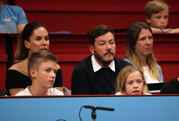 TENNIS - ATP, Tennis Herren Erste Bank Open VIENNA,AUSTRIA,30.OCT.21 - TENNIS - ATP World Tour, Erste Bank Open. Image shows Rene Benko and guests.  GEPAxpictures xWalterxLuger
