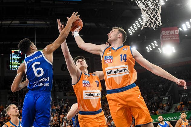 Basketball, BBL, ratiopharm Ulm - Fraport Skyliners