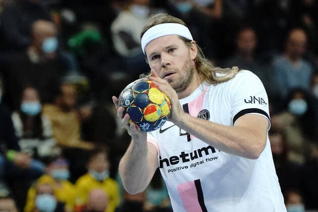 Mikkel Hansen (Paris Saint Germain) HANDBALL : Aix en Provence vs PSG - Liqui Moly Starligue - Aix en Provence - 30 10 2021 NorbertScanella Panoramic 